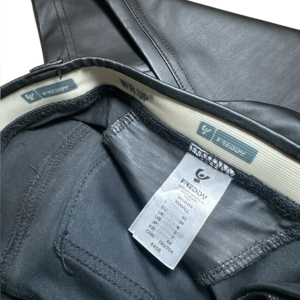 Freddy Leather like Pants, Black XS - Picture 4 of 5